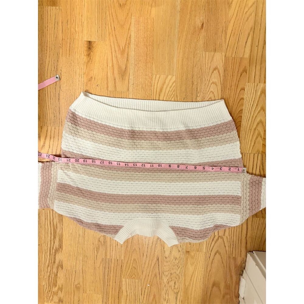 Hollister Women's XS Striped Knit Cropped Sweater Multicolor Pullover - Picture 5 of 5